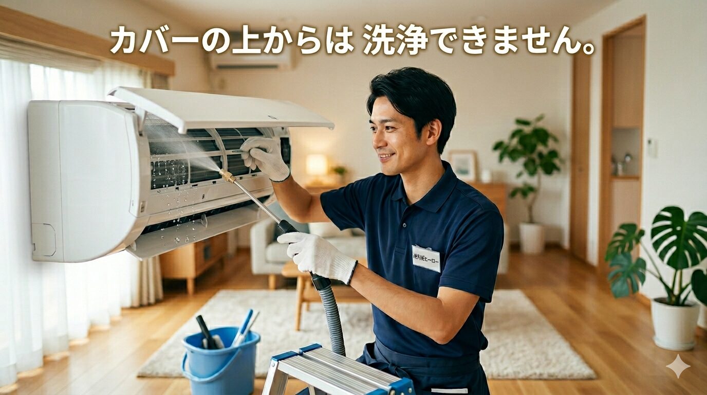 【滋賀の皆様へ】エアコンクリーニングの「格安」に潜む罠。現場のプロが目撃した「見せかけの清掃」と、便利屋HEROが妥協しない理由