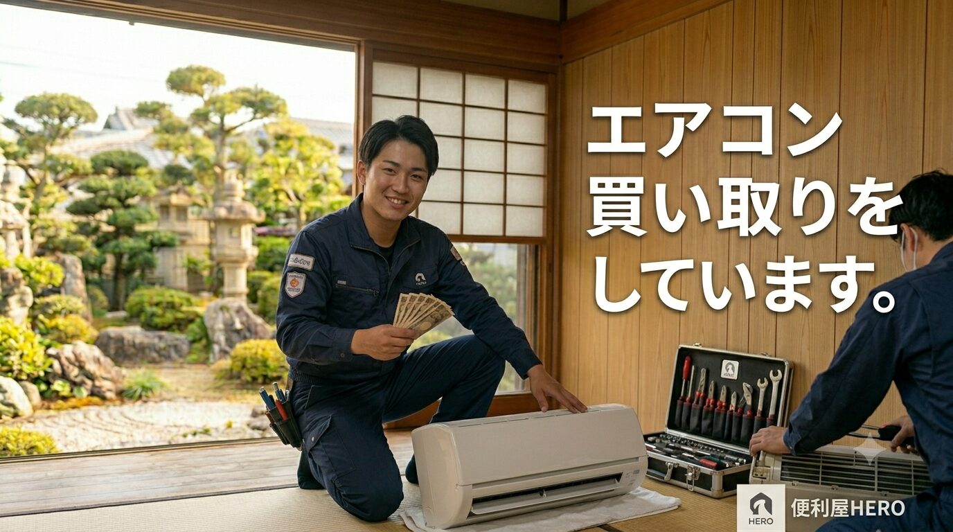 【引っ越し・買い替えの方必見】滋賀でエアコンを1円でも高く売る方法！処分費用を払う前に知っておくべき「買取」の裏ワザと後悔しない業者の選び方
